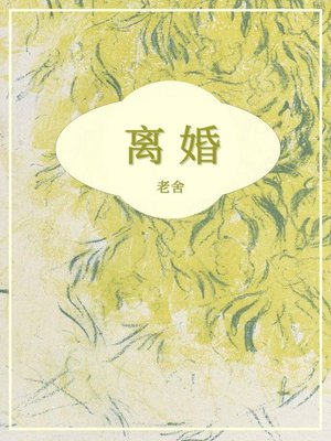 cover image of 离婚